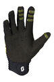 SCOTT Cycling long-finger gloves - DH FACTORY - yellow/black