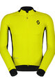 SCOTT Cycling windproof jacket - RC PRO WARM GTX WS - yellow/black