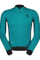 SCOTT Cycling windproof jacket - RC PRO WARM GTX WS - green/black