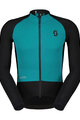 SCOTT Cycling windproof jacket - RC PRO WARM HYBRID GTX WS - blue/black