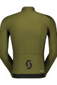 SCOTT Cycling winter long sleeve jersey - PRO WARM - green