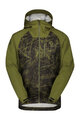 SCOTT waterproof jacket - TRAIL STORM WP - green/black