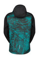 SCOTT waterproof jacket - TRAIL STORM WP - black/green