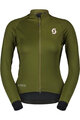 SCOTT Cycling windproof jacket - RC PRO WARM GTX WS W - green/pink