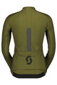 SCOTT Cycling windproof jacket - RC PRO WARM HYBRID GTX WS W - black/green