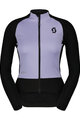 SCOTT Cycling windproof jacket - RC PRO WARM HYBRID GTX WS W - black/purple