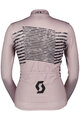 SCOTT Cycling winter long sleeve jersey - TEAM WARM GRAPHICS - beige