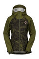 SCOTT waterproof jacket - TRAIL STORM WP W - green/black