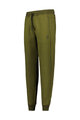 SCOTT Cycling long trousers withot bib - TECH JOGGER WARM - green