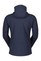 SCOTT Cycling windproof jacket - EXPLORAIR SOFTSHELL SL - blue