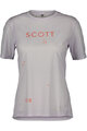 SCOTT Cycling short sleeve jersey - TRAIL FLOW SS W - purple