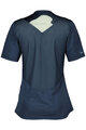 SCOTT Cycling short sleeve jersey - TRAIL VERTIC SS W - blue/green