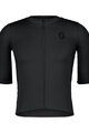SCOTT Cycling short sleeve jersey - TRAINING - black