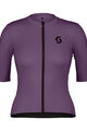 SCOTT Cycling short sleeve jersey - TRAINING - purple