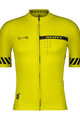 SCOTT Cycling short sleeve jersey - PRO - yellow