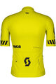 SCOTT Cycling short sleeve jersey - PRO - yellow