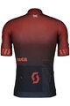 SCOTT Cycling short sleeve jersey - PRO - bordeaux/black