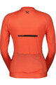 SCOTT Cycling summer long sleeve jersey - PRO - orange
