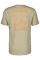 SCOTT Cycling short sleeve t-shirt - DEFINED DRI SS - beige