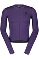 SCOTT Cycling winter long sleeve jersey - TRAINING - purple