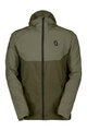 SCOTT Cycling windproof jacket - EXPLORAIR LIGHT WB - green