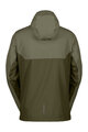 SCOTT Cycling windproof jacket - EXPLORAIR LIGHT WB - green