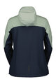 SCOTT Cycling windproof jacket - EXPLORAIR LIGHT WB W - green/blue