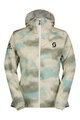 SCOTT Cycling windproof jacket - EXPLORAIR LIGHT WB W - white/green