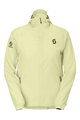 SCOTT Cycling windproof jacket - EXPLORAIR LIGHT WB W - yellow
