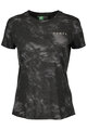SCOTT Cycling short sleeve t-shirt - DRI TIE DYE W - black