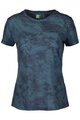 SCOTT Cycling short sleeve t-shirt - DRI TIE DYE W - blue