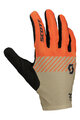 SCOTT Cycling long-finger gloves - RC TEAM LF - red/beige/black