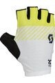 SCOTT Cycling fingerless gloves - RC TEAM SF - yellow/white/black