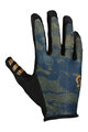 SCOTT Cycling long-finger gloves - TRACTION LF - blue/brown/black