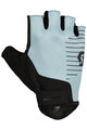 SCOTT Cycling fingerless gloves - ASPECT GEL SF - blue/black