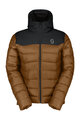 SCOTT Cycling thermal jacket - INSULOFT WARM - black/brown