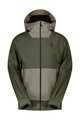 SCOTT waterproof jacket - DRYO PRO 2.5L - green