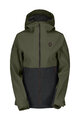 SCOTT waterproof jacket - DRYO PRO 2.5L W - green/black
