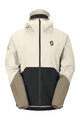 SCOTT waterproof jacket - EXPLORAIR LIGHT DRYO 2.5L - white/black