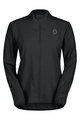 SCOTT Cycling windproof jacket - ENDURANCE TECH WB W - black