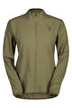 SCOTT Cycling windproof jacket - ENDURANCE TECH WB W - green