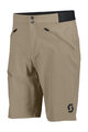 SCOTT Cycling shorts without bib - EXPLORAIR LIGHT - beige