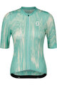 SCOTT Cycling short sleeve jersey - ULTD SL W - green/white
