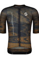 SCOTT Cycling short sleeve jersey - ULTD. SL - brown/blue