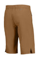 SCOTT Cycling shorts without bib - TRAIL VERTIC W/PAD - brown