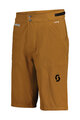 SCOTT Cycling shorts without bib - TRAIL TUNED - brown
