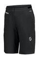 SCOTT Cycling shorts without bib - TRAIL TUNED W - black