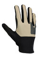 SCOTT Cycling long-finger gloves - ENDURO LF - beige/black