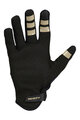SCOTT Cycling long-finger gloves - ENDURO LF - beige/black