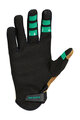 SCOTT Cycling long-finger gloves - ENDURO LF - green/brown/black